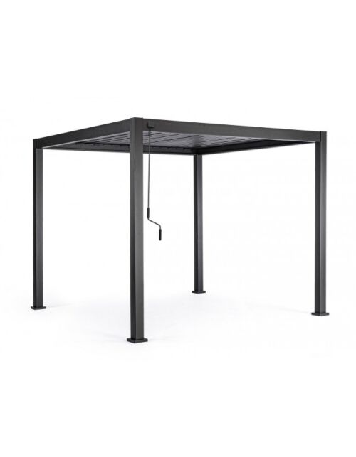 BIZZOTTO PERGOLA OCEAN 3X3 ANTRACITE