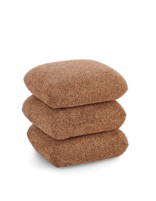 BIZZOTTO pouf imbottito ANTARA terracotta