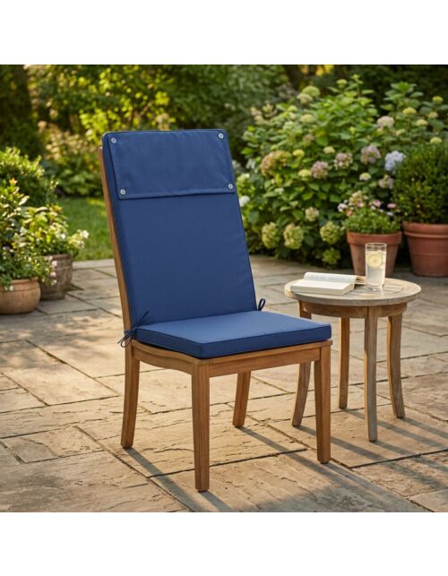 CUSCINO REAL ALTO BLU SCURO