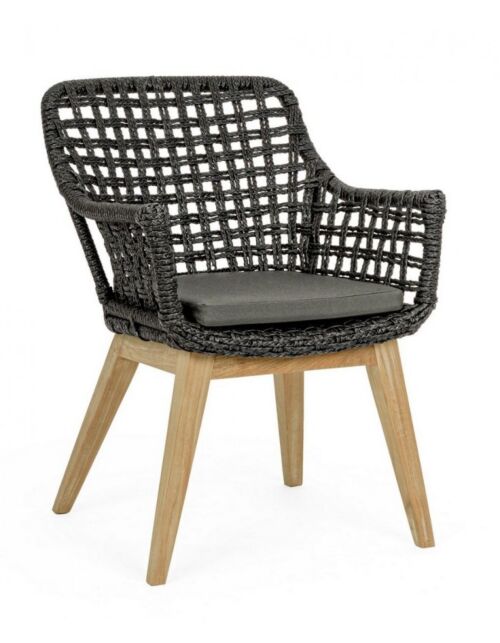 BIZZOTTO SEDIA C-BR C-C MADISON NERA
