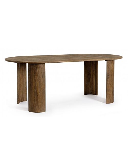 BIZZOTTO TAVOLO ORLANDO OV BROWN 210X100