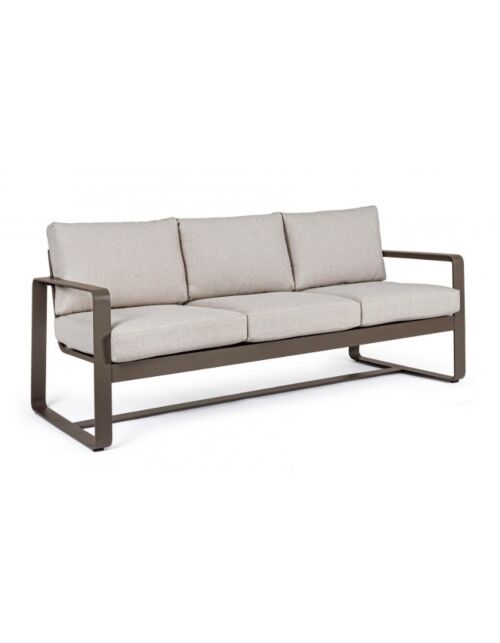 BIZZOTTO DIVANO 3P C-C MERRIGAN COFFEE YK14
