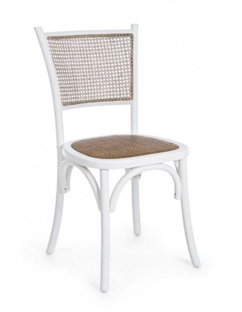 BIZZOTTO SEDIA CARREL BIANCO