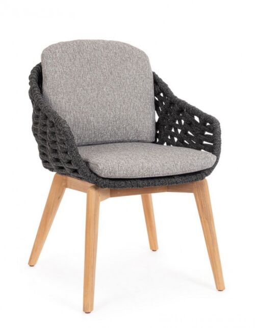 BIZZOTTO SEDIA C-BR C-C TAMIRES ANTRACITE