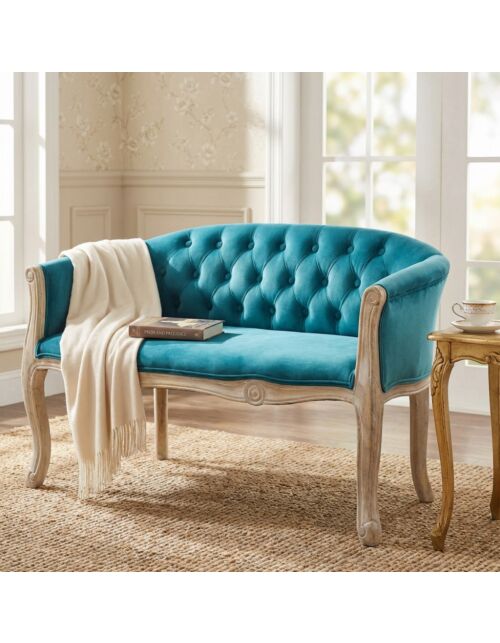 DIVANO COLEMAN IN VELLUTO BLU