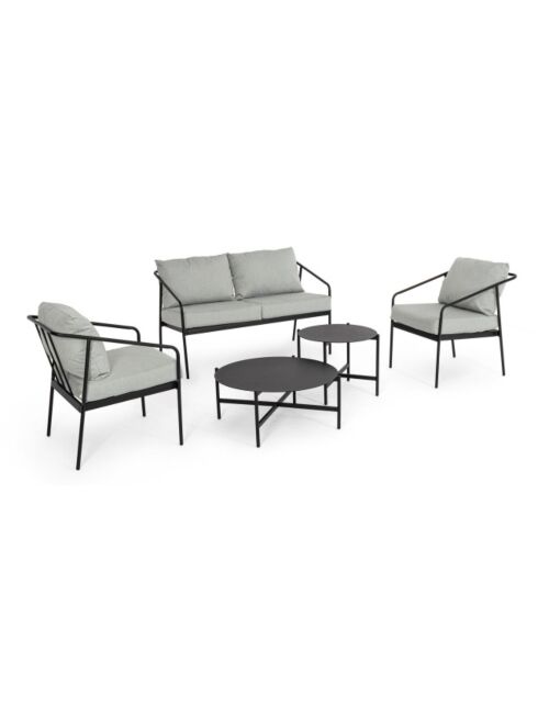 BIZZOTTO salotto da giardino SET5 con cuscini FLORIAN