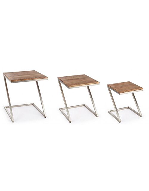 BIZZOTTO SET3 TAVOLINO OSBERT