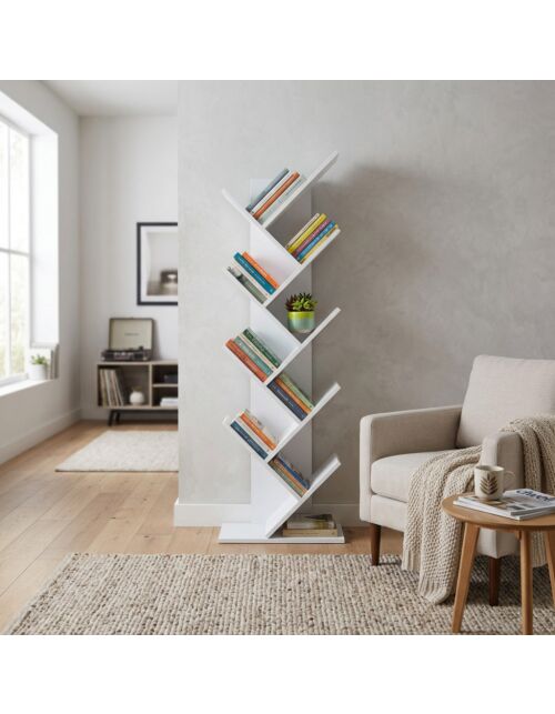 LIBRERIA ARIANE BIANCA E NATURALE