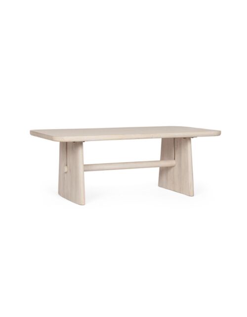 Tavolino rettangolare BIZZOTTO ELISHEVA in legno di mango 110 × 60 × 50 cm