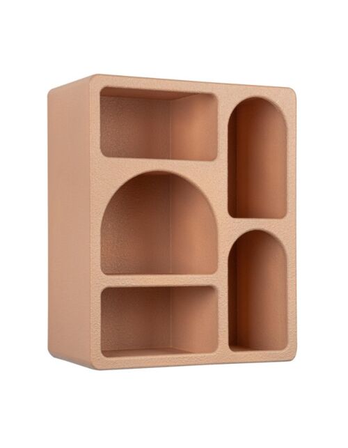 BIZZOTTO mensola da parete CREAMY rettangolare argilla 40 × 48 h