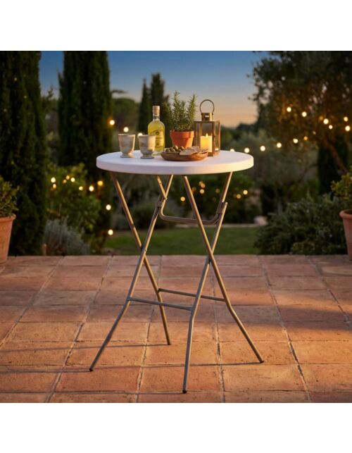 TAVOLO CATERING ALTO Ø 80