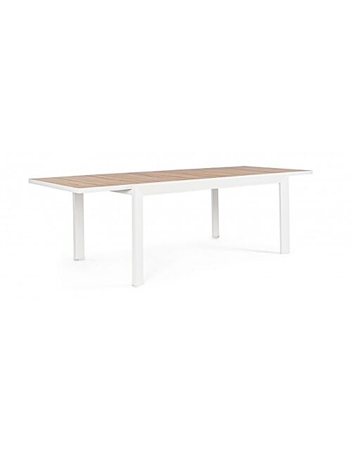 BIZZOTTO TAVOLO AL.BELMAR 160-240X100 BIANCO YK11