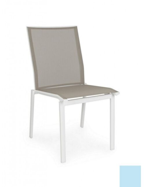 BIZZOTTO Sedia da giardino CRUISE nel colore bianco GK50