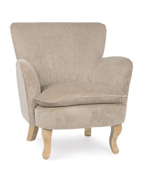 BIZZOTTO POLTRONA CHENILLE TORTORA