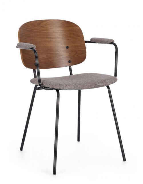 BIZZOTTO SEDIA C-BR SIENNA GRIGIO