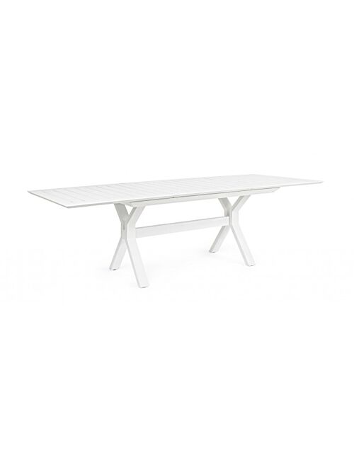 BIZZOTTO TAVOLO ALL.KENYON 180-240X100 BIANCOCX21