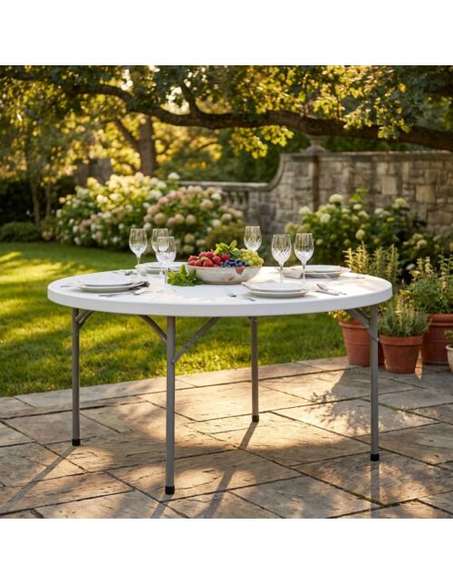 Tavolo CATERING Ø 120 pieghevole CT-804550