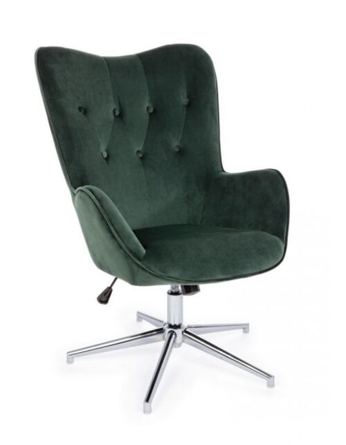 BIZZOTTO POLTRONA FARIDA VELLUTO VERDE