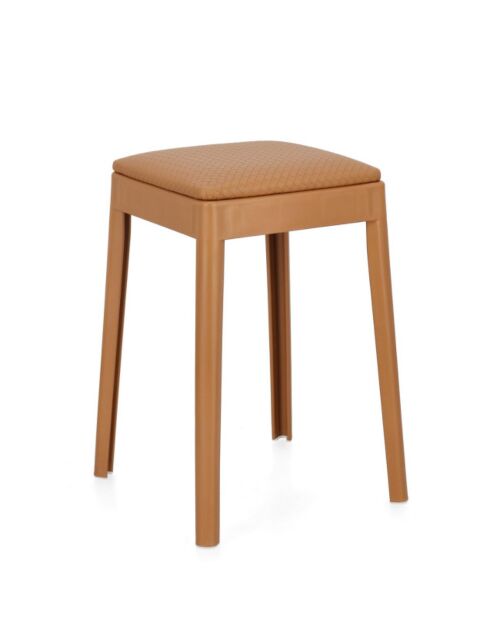 BIZZOTTO sgabello / sedia SCOOBY cognac - impilabile