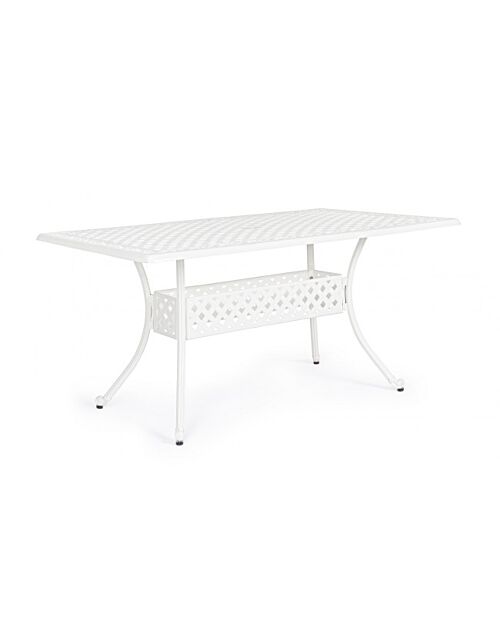 BIZZOTTO TAVOLO IVREA RETT 160X90 BIANCO