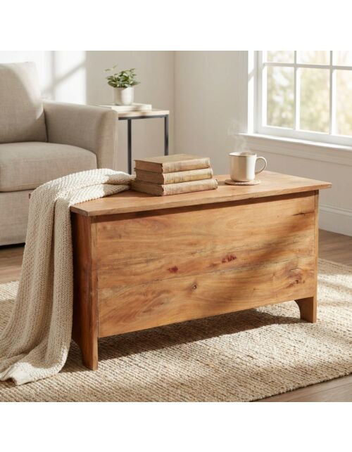 Baule CARLYLE in legno riciclato