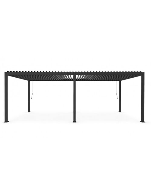 BIZZOTTO PERGOLA OCEAN 3.6X7.2 ANTRACITE