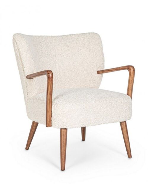 BIZZOTTO POLTRONA MORITZ BIANCO