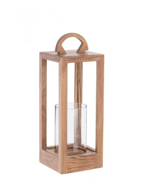 BIZZOTTO LANTERNA AIMI 1M LEGNO NATURALE H42