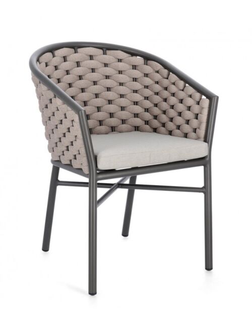 BIZZOTTO SEDIA C-BR C-C MARGALIDA ANTRACITE/KHAKI 0666075