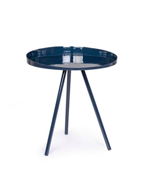 BIZZOTTO tavolino rotondo ANCHITA blu Ø46,5 × 50 cm