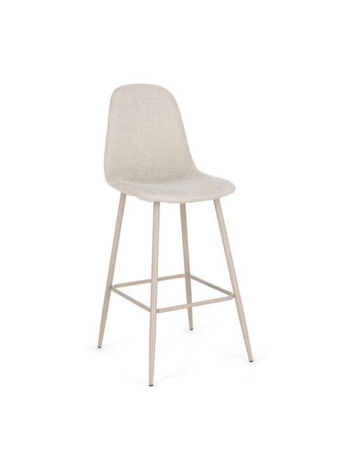 BIZZOTTO sgabello bar NEW IRELIA tortora / beige