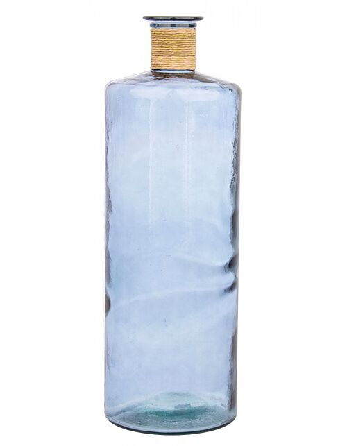 BIZZOTTO VASO VT ROTANG BLU COBALTO H79