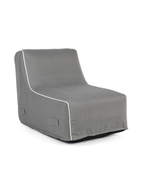 BIZZOTTO CHAISE LONGUE RIHANNA GONFIABILE GRIGIO