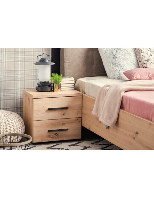 11008166 Comodino DADO rovere artigiano MS-801201