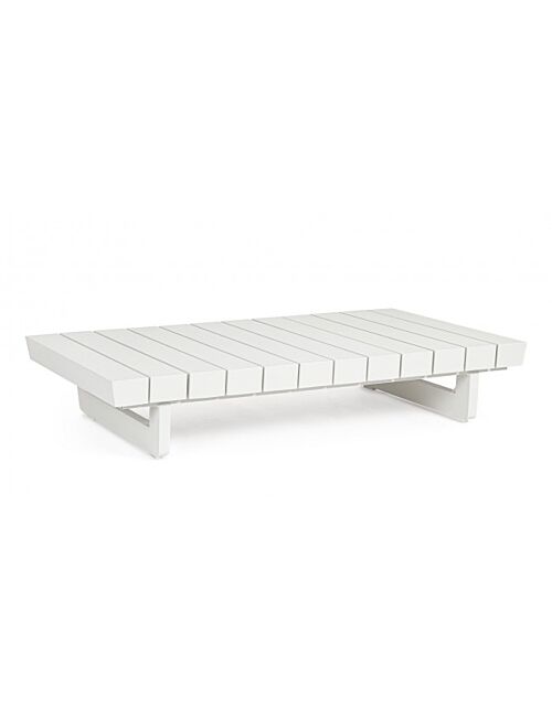 BIZZOTTO Tavolino da giardino INFINITY 126X73,5 bianco WG20