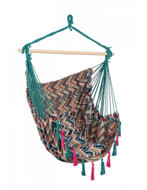 BIZZOTTO Sedia sospesa SANTANDER Zigzag – multicolore