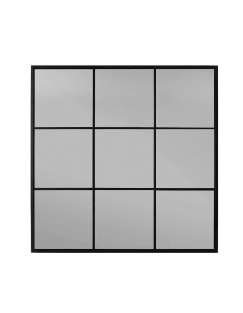 BIZZOTTO SPECCHIO C-C WINDOW PLANET NER-SMO 90X90