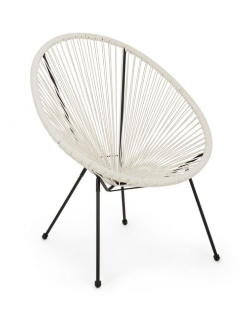 BIZZOTTO POLTRONA PARKER BIANCO