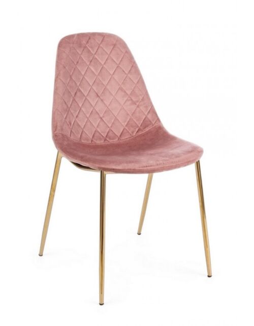 BIZZOTTO SEDIA TERRY VELLUTO ROSA