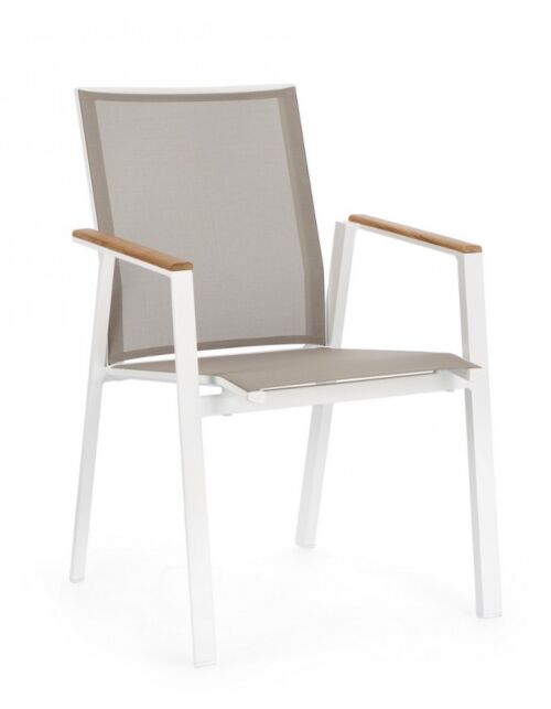 BIZZOTTO SEDIA C-BR CAMERON BIANCO GK50