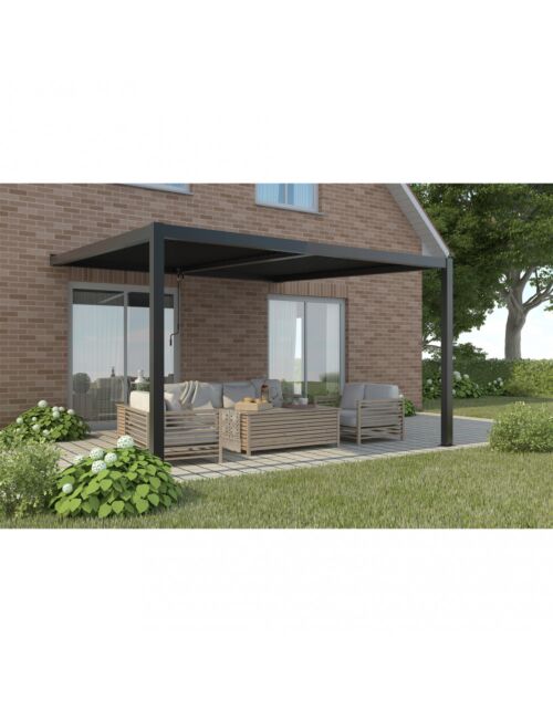 PERGOLA BIOCLIMATICA 4 X 4 ADDOSSATA