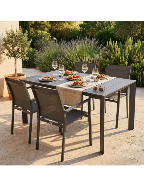 TAVOLO SACRAMENTO 165/215 X 85