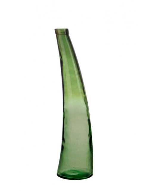 BIZZOTTO VASO LOOPY CURVO VT VERDE H80