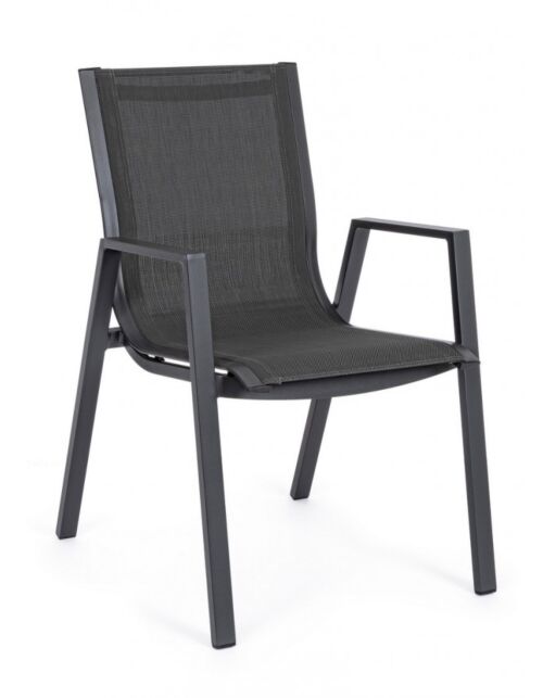 BIZZOTTO SEDIA C-BR PELAGIUS ANTRACITE YK13