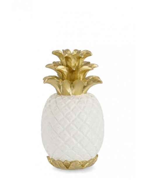 BIZZOTTO DECORAZIONE ANANAS SURABAYA BIANCO H30