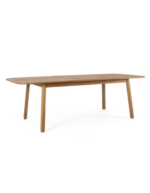 BIZZOTTO tavolo da pranzo da giardino allungabile DANUBIO 180–240 × 100 FSC