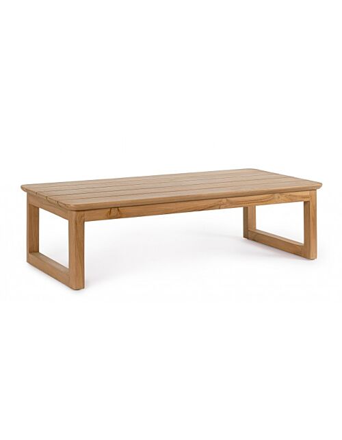 BIZZOTTO Tavolino da giardino in teak EVORA 122x60 – SVLK