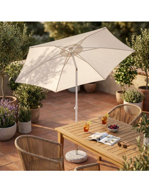 Ombrellone NICE bianco Ø 3 OM806079