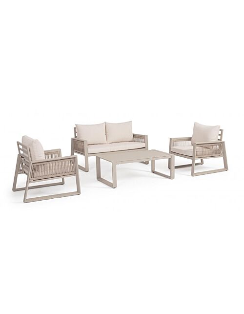 BIZZOTTO Salotto da giardino SET4 CAPTIVA PEYOTE