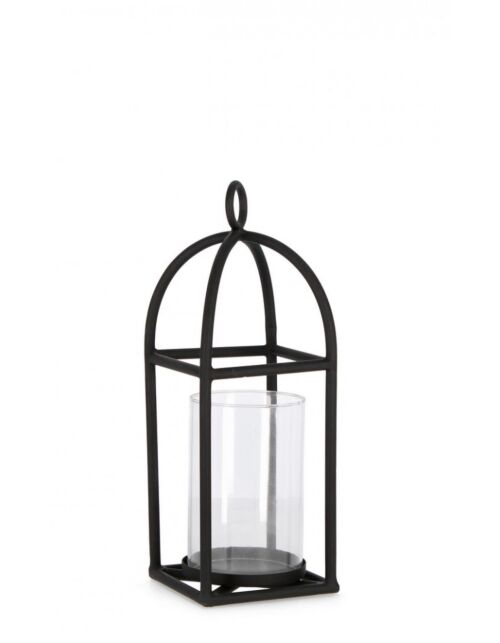 BIZZOTTO LANTERNA SIWAN 1M NERO TRASP H35,5
